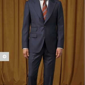Spier & Mackay Navy Peak Lapel Suit
